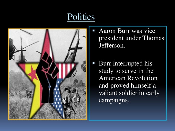 Реферат: Aaron Burr Essay Research Paper Burr Aaron